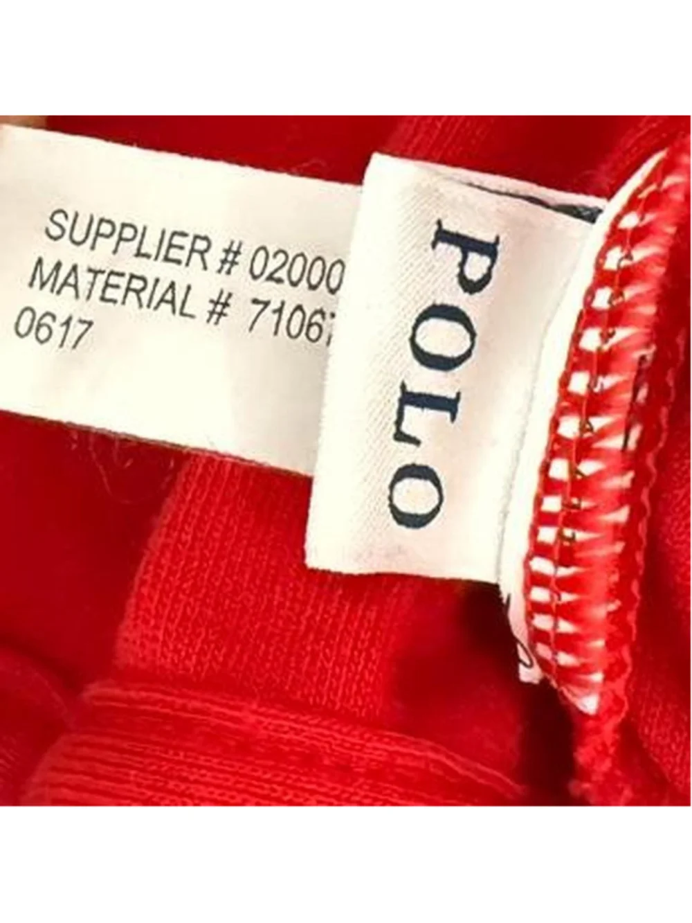 Polo Ralph Lauren red & navy blue Baseball Jacket - Size L